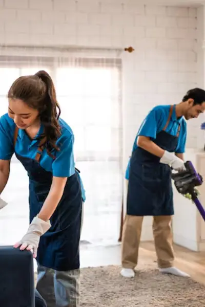 Living Room Cleaning